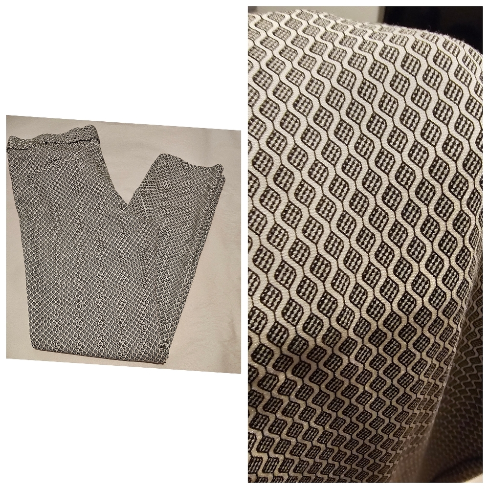 Amanda + Chelsea NWOT Women's Patterned Ankle Hem Pants  Sz 6